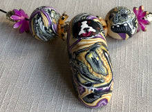 Load image into Gallery viewer, Baroness of Berner Ribbons of Hope Shangri-la choker