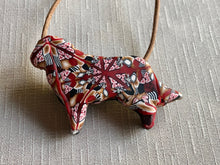 Load image into Gallery viewer, Red kaleidoscope abstract Berner 3-D Silhouette