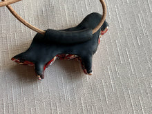 Load image into Gallery viewer, Red kaleidoscope abstract Berner 3-D Silhouette