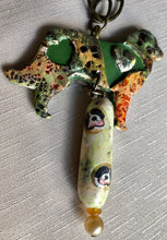 Load image into Gallery viewer, Bentley Green Ink Convexed pendant.