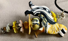 Load image into Gallery viewer, Ribbons of Hope-Yellow Swirl