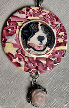 Load image into Gallery viewer, Bentley Lemon Raspberry conveyed pendant.

