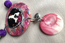 Load image into Gallery viewer, Baroness of Berners Strawberry Shimmering  Swirl Choker
