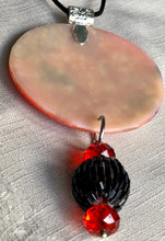 Load image into Gallery viewer, Bentley Crackled Stripes Convex Pendant
