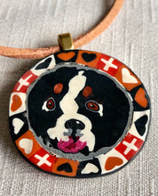 Load image into Gallery viewer, Benjamin patchwork pattern Pendant
