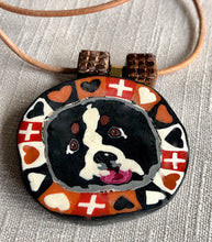 Load image into Gallery viewer, Benjamin patchwork pattern Pendant
